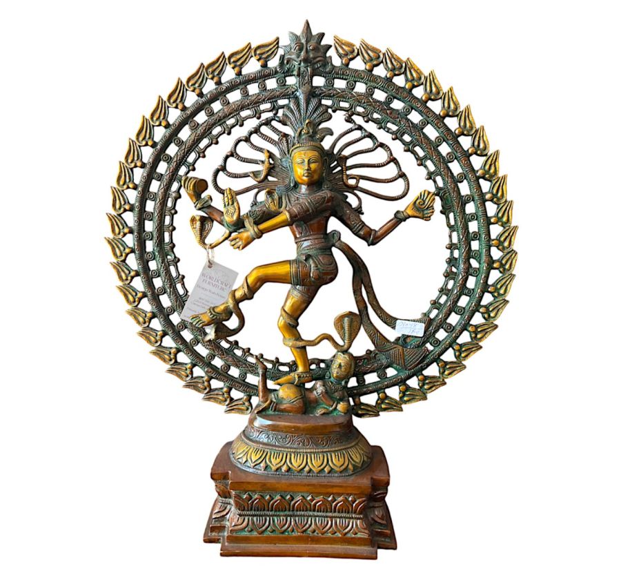 Brass Natraj Statue, 27"