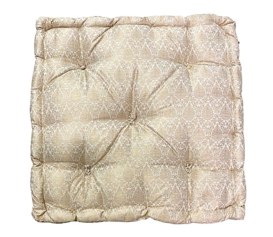 Gold Paisley Tall Cushions, 20"