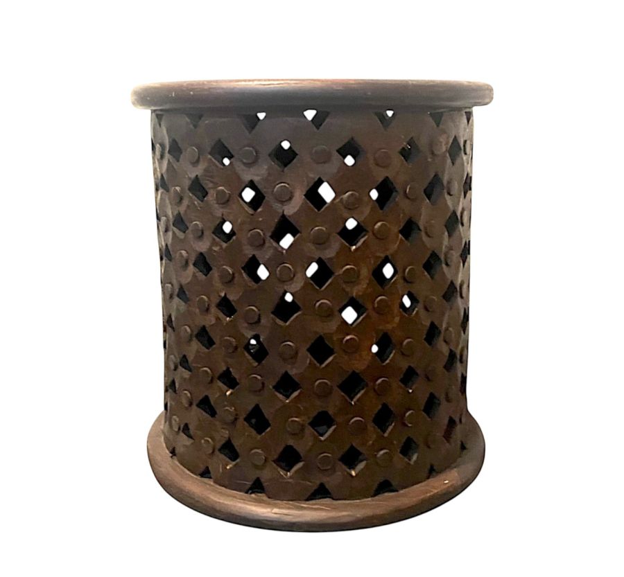 Moroccan Lattice Side Table