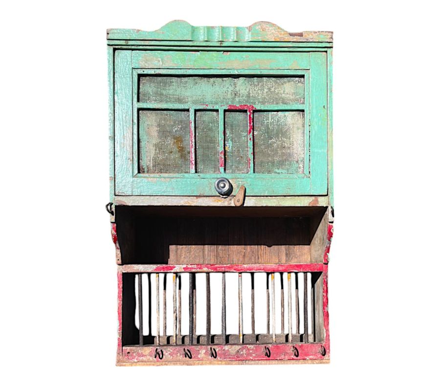 Vintage Teak Letter Holder