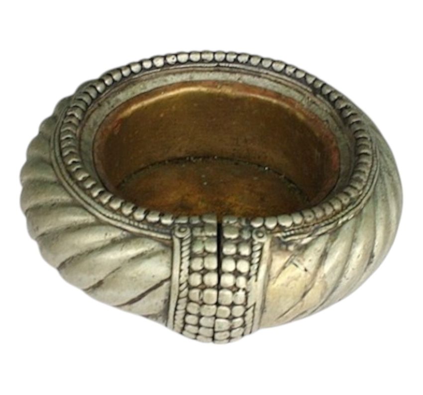 Beaded Brass Candle Holder - Worldcraft Industries