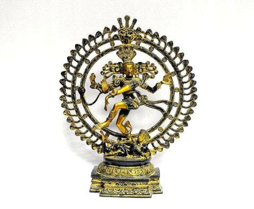 Brass Natraj Statue, 19"