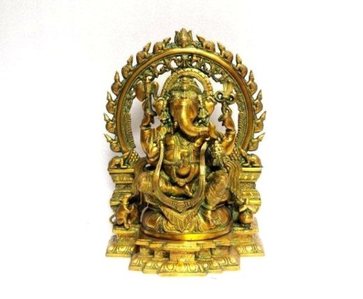 Brass Ring Ganesh