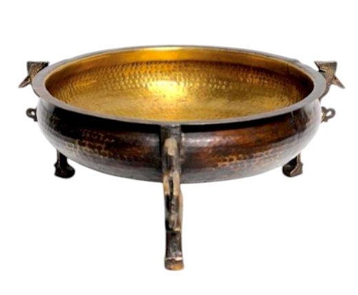 Brass Urli with Legs