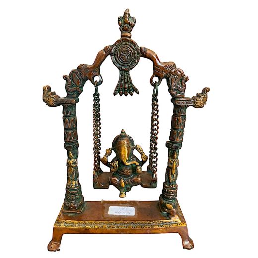 Brass Swinging Ganesh