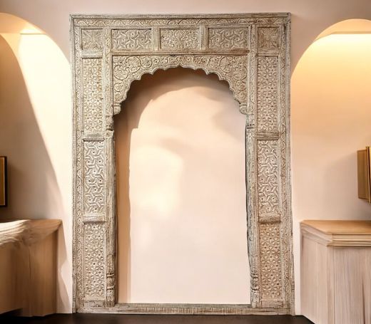 Teak Vintage Architectural Arch