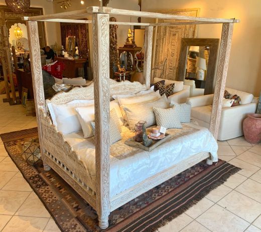 Lotus Mandala Canopy Day Bed, Full Size