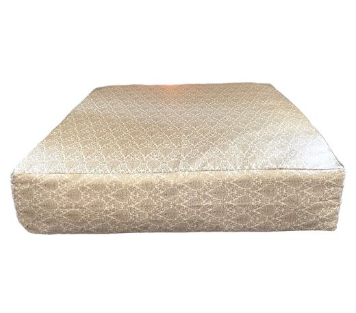 Gold Paisley Cushion Cover, 30"