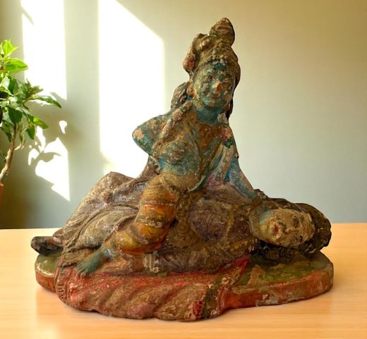 Lord Krishna Statue, Vintage