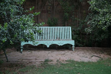 stone bench