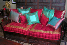 carved sofa