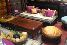 Indian Carved Day Bed
